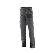 Canis Radne pantalone do struka ženske sirius vel.42 sivo-zelena ( 38338 )