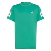 Otroška majica adidas  Boys Club  Tennis Climacool 3-Stripes T-Shirt Semi Court Green 164 cm