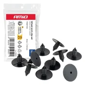 AMIO Komplet sponk za blatnike 25 mm 10,5 mm 10 kosov -05052