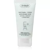 Piling maska z elagično kislino (maska za obraz + piling) 55 ml
