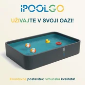 IPoolGo pravokotni bazen 4 m x 3 m x 1,2 m | Popolna Družinska Oaza Za Vsak Vrt