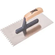 Gleterica sa drvenom drškom nazubljena 280 x 130 mm 8x8 Beorol