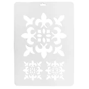 Plastična šablona 21x29 cm - motiv ornamenti (šablone za)