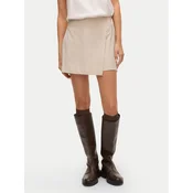 Vero Moda Hlačno krilo Melina 10332054 Bež Loose Fit