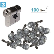 Euro Secure ES.NI vložek ni vključeno + 100 ključev 60/60 mm
