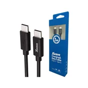 Xwave Kabl Tip-C muški na Tip-C muški 2M 3A 5Gbps,blister,PVC crni