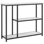 Homestar Konsolna miza 100x30x80 cm bela