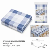 KMT PVC Stolnjak, 20 m, Plavo-Bela