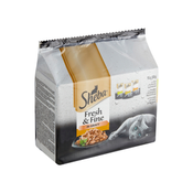 Sheba Fresh & Fine vrečke za mačke, izbor perutnine 15x50 g
