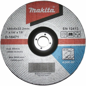 Brusni disk sa presovanim centrom Makita D-18471