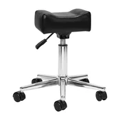 Gardj Europe Prenosna podnožka za pedikuro Sillon Bell, črna