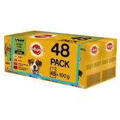 Pedigree hrana za odrasle pse multipaket 4x (12 x 100g)