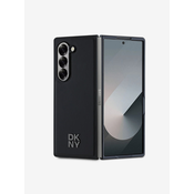 DKNY PU Leather Stack Logo MagSafe Samsung Galaxy Z Fold 6 Black Ovitek za telefon Vijolična