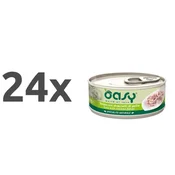 Oasy Natural Range adult tuna in piščanec, v želeju, konzerva 24 x 150 g