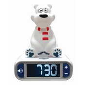 Alltoys Lexibook otroška budilka – polarni medved s svetlečo figurico