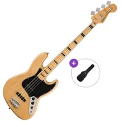 Fender Squier Classic Vibe 70s Jazz Bass MN Basic SET Natural Električna bas kitara