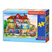 Castorland Puzzle Življenje v hiši 120 kosov