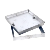 OLJNI POKROV Z DNOM 80x80cm 7cm INOX + 2 KLJUČA | Topdom