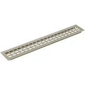 Prezračevalna Rešetka 1000 X 80mm Videz Inoxa