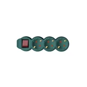 Home NV 3K-3/GR/1,5 razvodni kabel sa 3 uticnice, zeleni, 3m