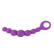Alive Silikonske analne perle s ruckom - Bubble Chain