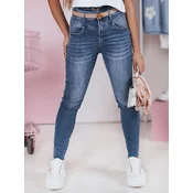 Spodnie damskie jeansowe skinny BLUESTYL granatowe Dstreet