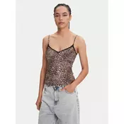Miss Sixty Top 6S1SJ54300 Rjava Slim Fit