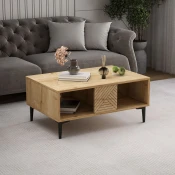 Hanah Home Klub sto Felix, 90x40.6x60 cm, Boje hrasta