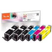 Peach združljive kartuše Canon PGI-580XXL/CLI-581XXL MultiPack Plus