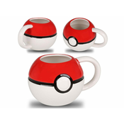 Pokémon Pokémon Pokeball Unikatna 3D Keramična Skodelica 410 ml