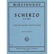 MIROSHNIKOV:SCHERTO IN G MINOR FOR BASSOON AND PIANO
