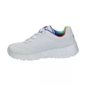Skechers Patike za devojčice Uno lite rainbow speck gg, Bele