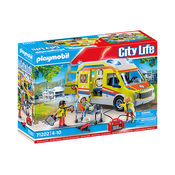 Playmobil: Rumena reševalna služba z lučmi in zvoki - 71202