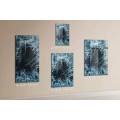 tulup.si Steklena magnetna tabla List ledu 60x120 cm