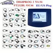 Digiprog3 Full set Digiprog 3 V4.94 Odometer programmer DigiprogIII Mileage Diagnostic Tool for Many Cars With EU/US Plug