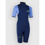Ion Capture 2/2 Shorty Ss Back Zip Kids Wetsuit indigo