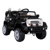 Lean-toys Džip MP3 usnje in mehka kolesa + daljinski upravljalnik 2x45W