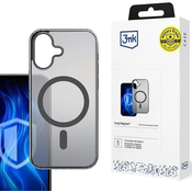 Ovitek 3MK Frosty MagCase iPhone 16 črn