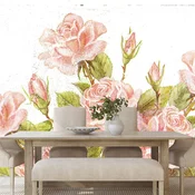 Tapeta vintage šopek vrtnic - 98x66