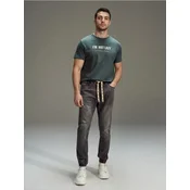 Sinsay - Jogger pantalone slim fit kroja - sivo