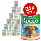 ROCCO hrana za pse MENUE 24 x 800 g - Perad, povrće i riža