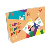 Papir samolepilni - barvni, A4, 13 listov