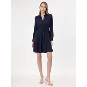 Temno rjava ženska srajčna obleka ORSAY