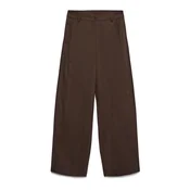 VERO MODA Hlače VMSELMA čokolada