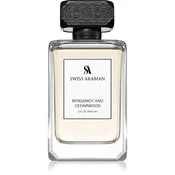 Swiss Arabian Bergamot and Cedarwood parfumska voda za moške 100 ml