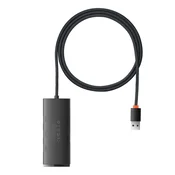 Baseus hub USB 3.0 4xTipA TipC 1m črn WKQX030101