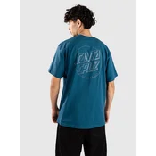 Santa Cruz Tonal Opus Dot Stripe moška majica dark teal