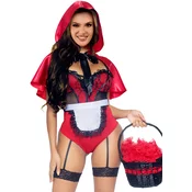 Kostum Little Red Riding Hood, M–L