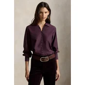 Polo Ralph Lauren srajca ženska z dodatkom svile