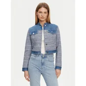 Guess Jeans jakna W5GL23 WH610 Modra Regular Fit